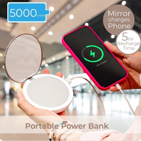 Compact LED Display Mirror - Picture 6 of 6